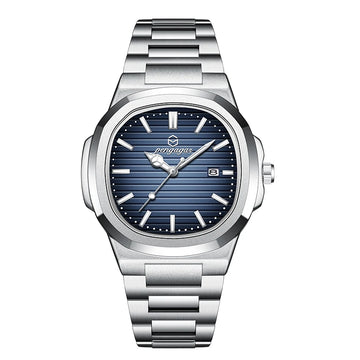 POEDAGAR Men’s Luxury Square Watch