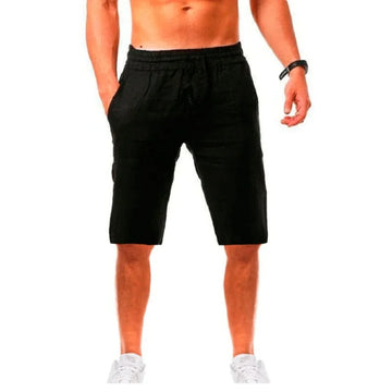 Men’s Cotton Linen Summer Shorts