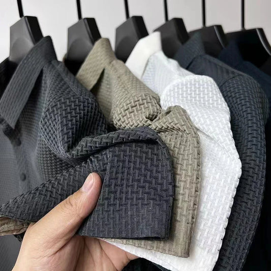 Men’s Summer Business Casual Polo Shirt