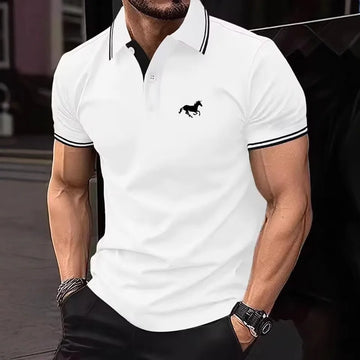 Men’s Summer Business Golf Polo Shirt