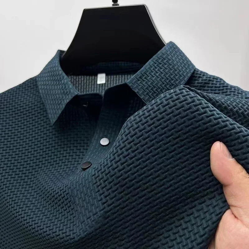Men’s Summer Business Casual Polo Shirt